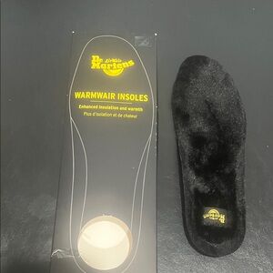 Dr. Martens WarmWair Insoles Black and Yellow